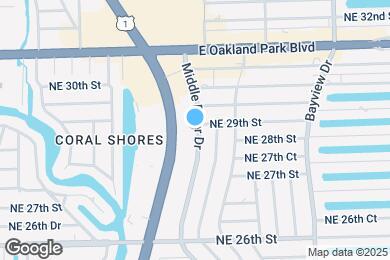 Map image of the property - 2809 Middle River Dr