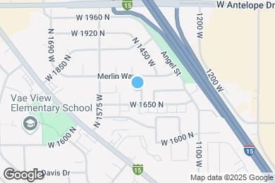 Map image of the property - 1725 N 1450 W