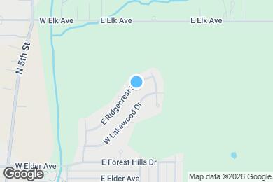 Map image of the property - 306 Ridgecrest Dr
