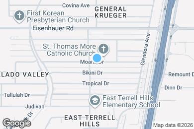 Map image of the property - 4410 Moana Dr