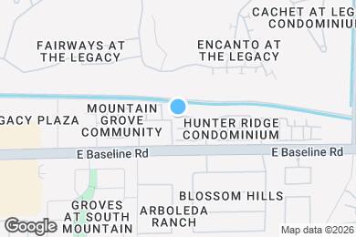 Map image of the property - 2813 E Dunbar Dr