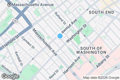 Map image of the property - 16 Worcester St