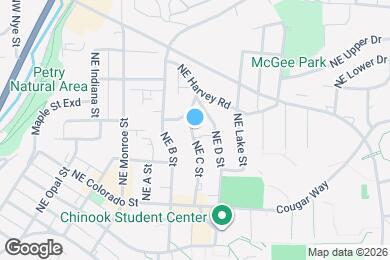 Map image of the property - 980 NE C St