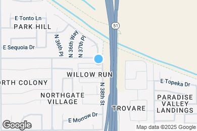 Map image of the property - 3770 E Kristal Way