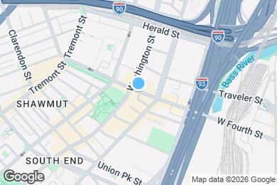 Map image of the property - 107 E Berkeley St