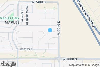 Map image of the property - 7603 Scenic Maple Dr