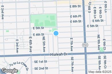 Map image of the property - 86 NE 6th Ave