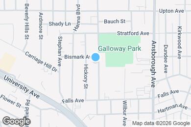 Map image of the property - 712 Maxwell St