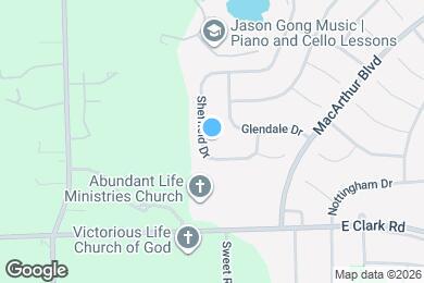 Map image of the property - 1628 Sheffield Dr