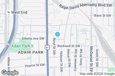 Map image of the property - 573 Middle St SW