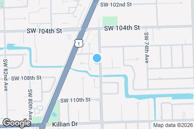 Map image of the property - 10672 SW 77th Ave