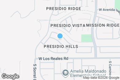 Map image of the property - 3620 W Avenida Del Mar