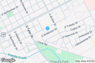 Map image of the property - 805 E Anderson St