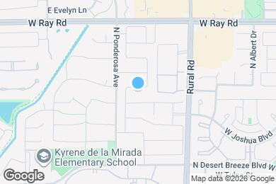 Map image of the property - 5165 W Linda Ln