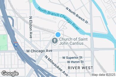 Map image of the property - 1018 W Fry St