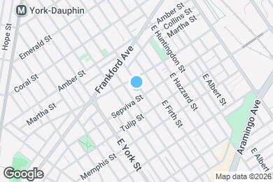 Map image of the property - 2170 E Cumberland St