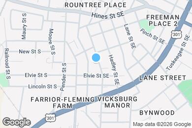 Map image of the property - 516 Singletary St SE