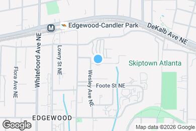 Map image of the property - 1551 New St NE