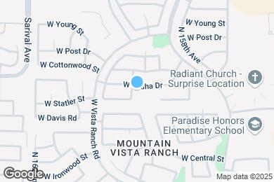Map image of the property - 15927 W Tasha Dr