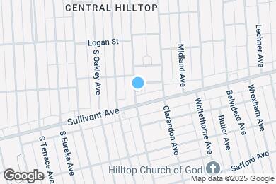 Map image of the property - 432 S Highland Ave