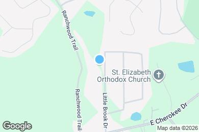 Map image of the property - 133 Little Brook Dr