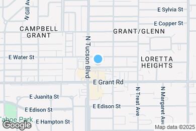 Map image of the property - 2531 E Spring St