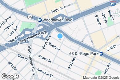 Map image of the property - 61-41 Saunders St