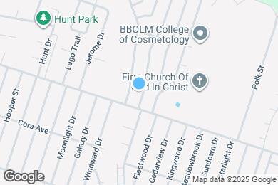 Map image of the property - 2107 Lazy Ridge Dr