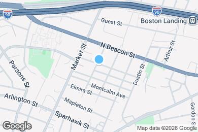 Map image of the property - 30 Glencoe St