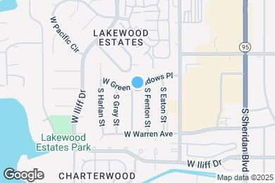 Map image of the property - 2126 S Golden Ct