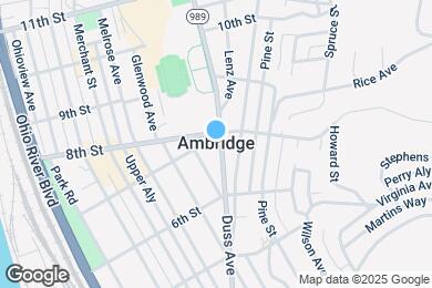Map image of the property - 653 Duss Ave