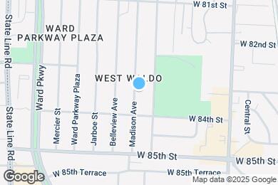 Map image of the property - 8321 Madison Ave