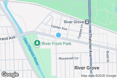 Map image of the property - 8549 W Grand Ave