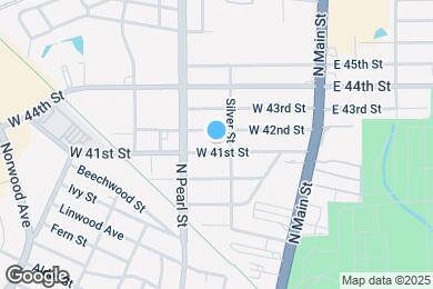 Map image of the property - 219 W 41st St