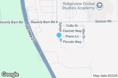 Map image of the property - 427 Symphony Pl