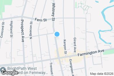 Map image of the property - 62 Whitney St