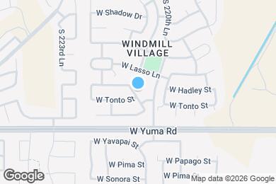 Map image of the property - 1017 S 221st Dr