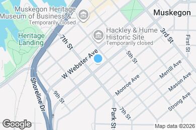 Map image of the property - 488 W Muskegon Ave