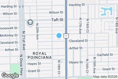 Map image of the property - 1825 Cleveland St