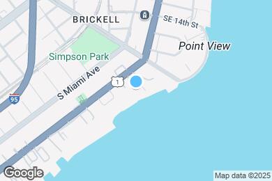 Map image of the property - 1581 Brickell Ave