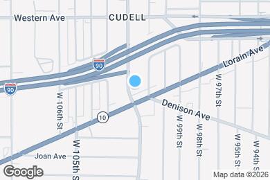 Map image of the property - 3139 West Blvd