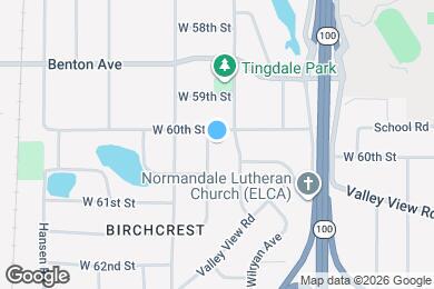 Map image of the property - 6005 Birchcrest Dr