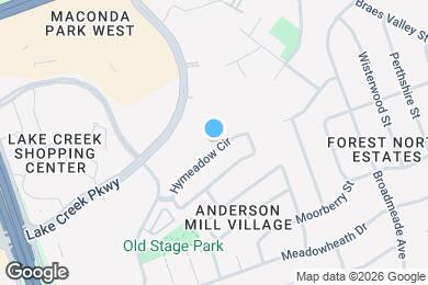 Map image of the property - 13204 Hymeadow Cir
