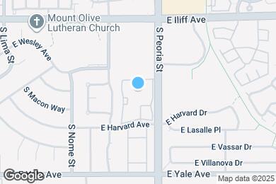 Map image of the property - 12001 E Harvard Ave