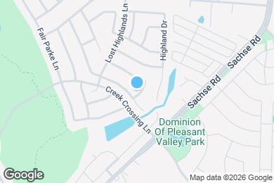 Map image of the property - 2126 Highland River Dr