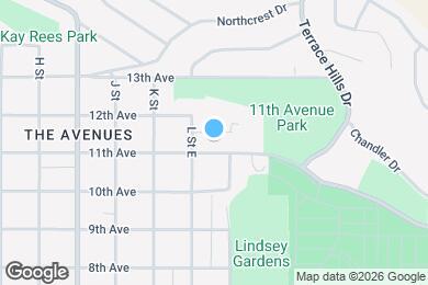Map image of the property - 773 E 11th Ave