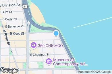 Map image of the property - 990 N Lake Shore Dr