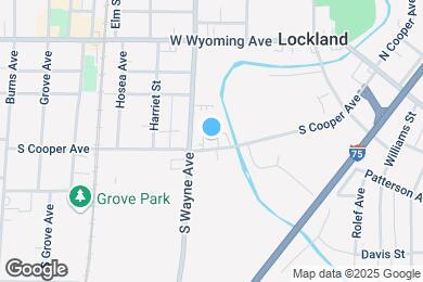 Map image of the property - 516 S Cooper Ave