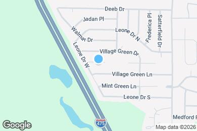 Map image of the property - 2844 Shamrock Ln