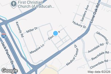 Map image of the property - 1310 Davis Ave